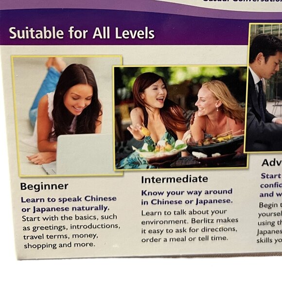 Berlitz Mandarin CHINESE & JAPANESE Premier Language Course – BRAND NEW – - Picture 6 of 7